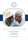 White and Navy Initial Connection Photo Save the Date Cards Image 3 of 6